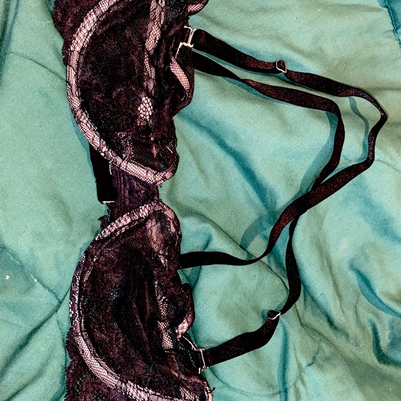 adjustable strap racerback lace bra - Picture 1 of 3